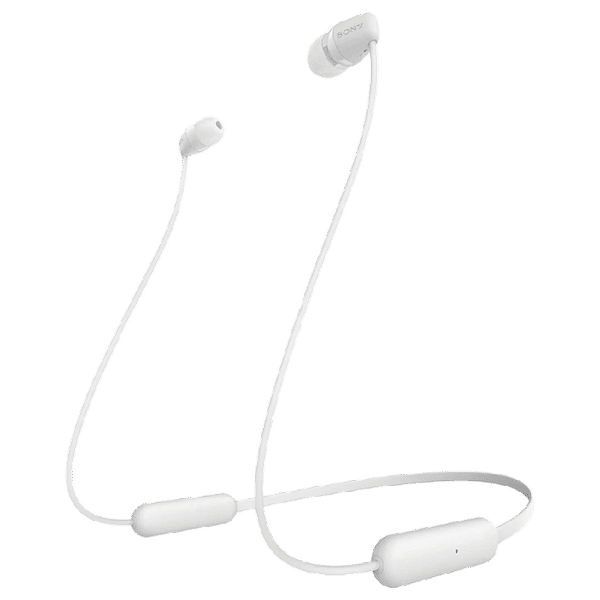 Buy Sony WI C200 Wireless Bluetooth Earphones White Online Croma